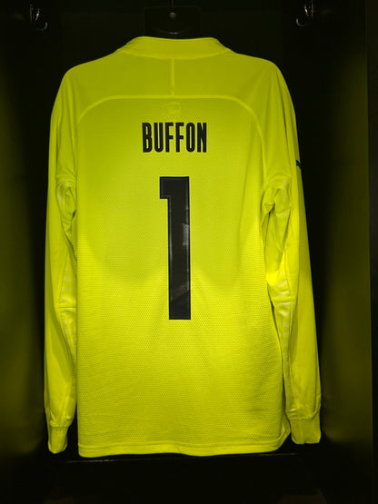 2014-2015 Italy Buffon GK Kit Soccer Jersey Football Shirt Puma XL Authentic