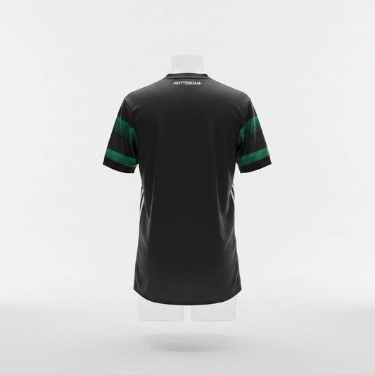 2017-2018 Feyenoord AWAY Kit Soccer Jersey Football Shirt adidas Small Authentic