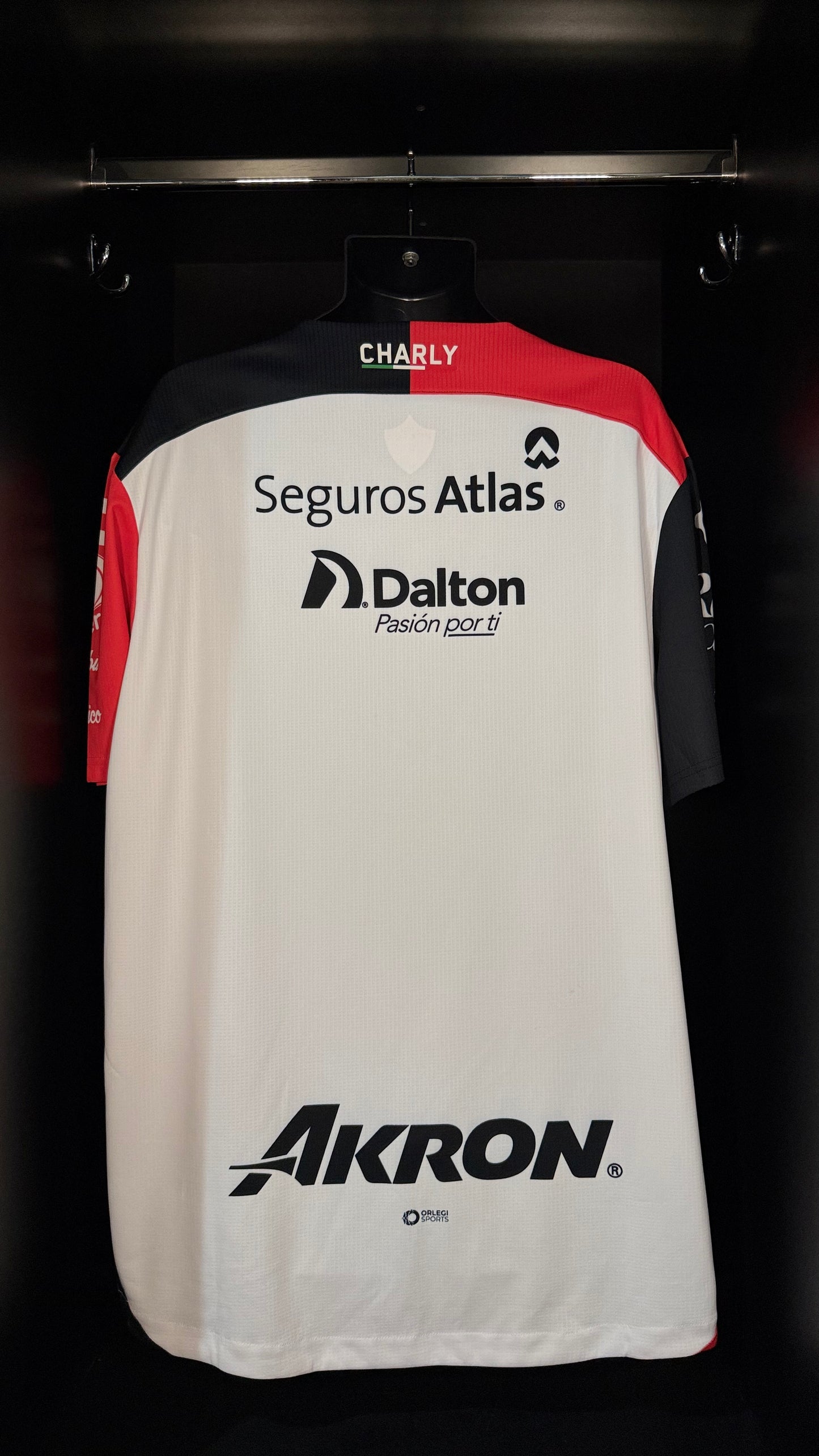 2024-2025 Atlas AWAY Kit Soccer Jersey Football Shirt Charly 2XL Authentic