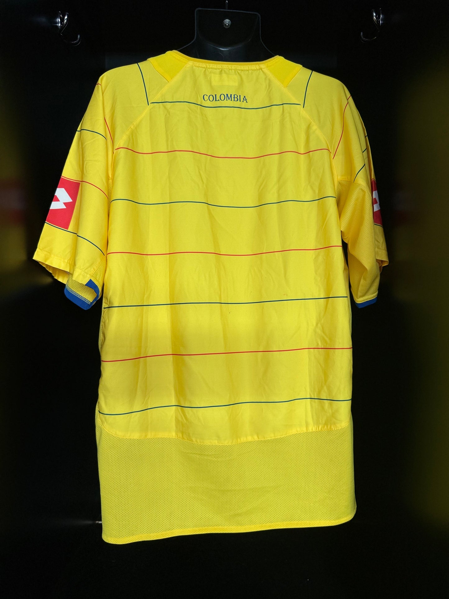 2004-2006 Colombia HOME Kit - Soccer Jersey Football Shirt Lotto XL Authentic