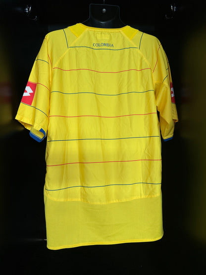 2004-2006 Colombia HOME Kit - Soccer Jersey Football Shirt Lotto XL Authentic