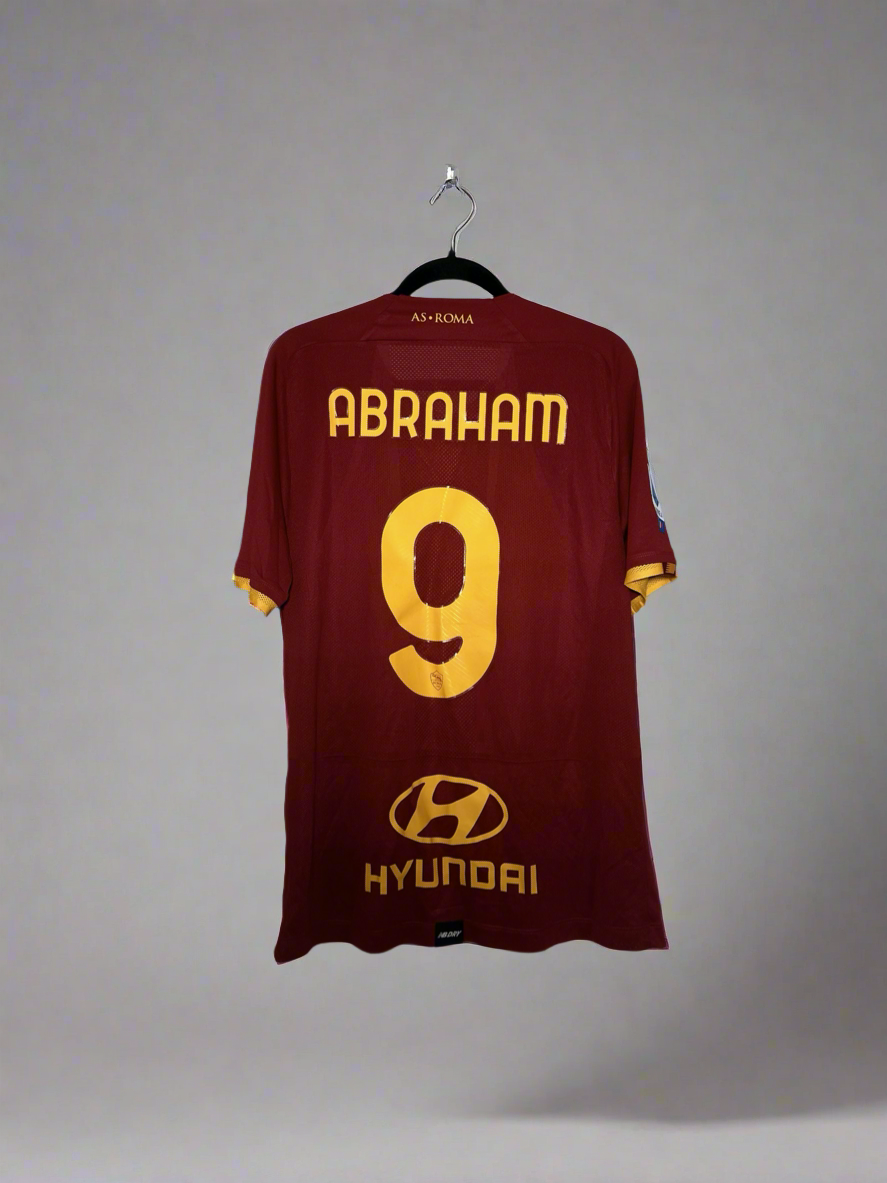 Roma Abraham #9 - New Balance - 2021/2022 - HOME Kit