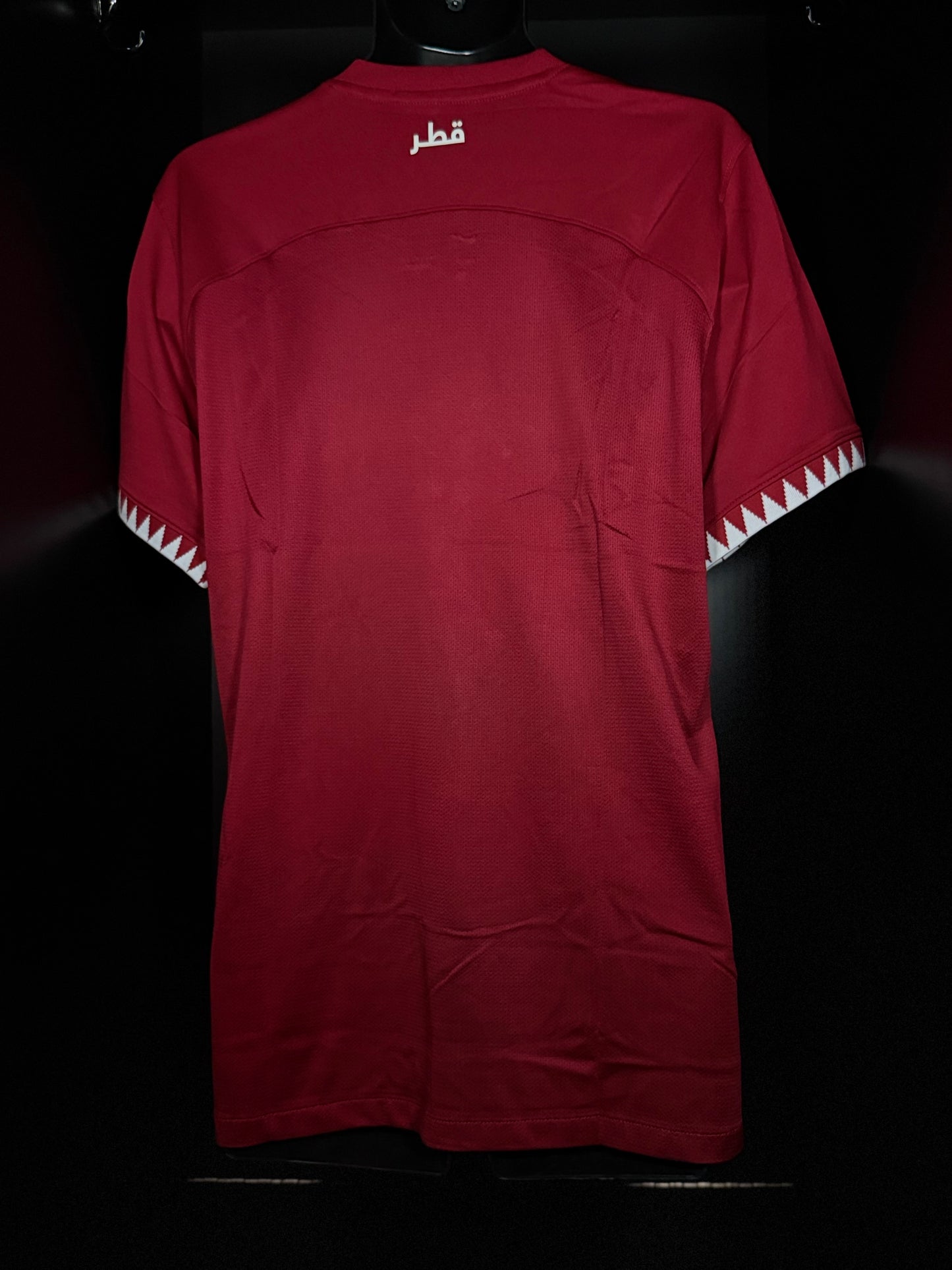 2022-2023 Qatar HOME Kit Soccer Jersey Shirt Nike XL Authentic