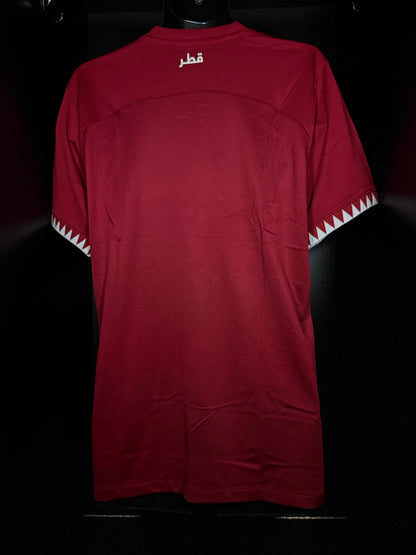 2022-2023 Qatar HOME Kit Soccer Jersey Shirt Nike XL Authentic