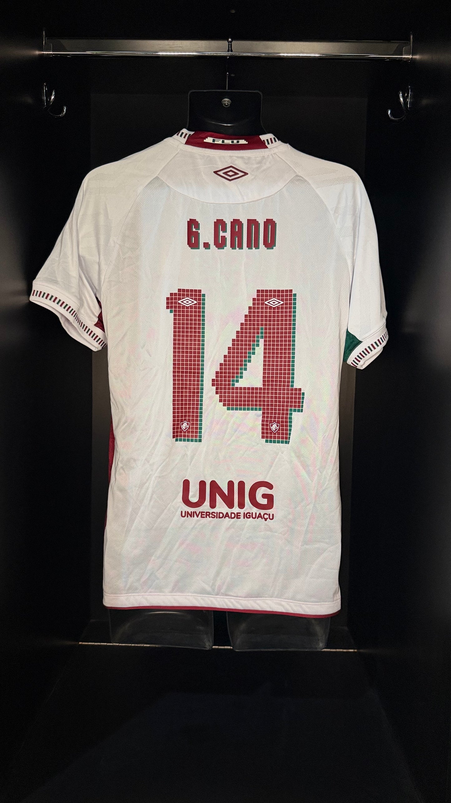 2025-2026 Fluminense G. Cano AWAY Kit Soccer Jersey Football Shirt Umbro Medium Authentic