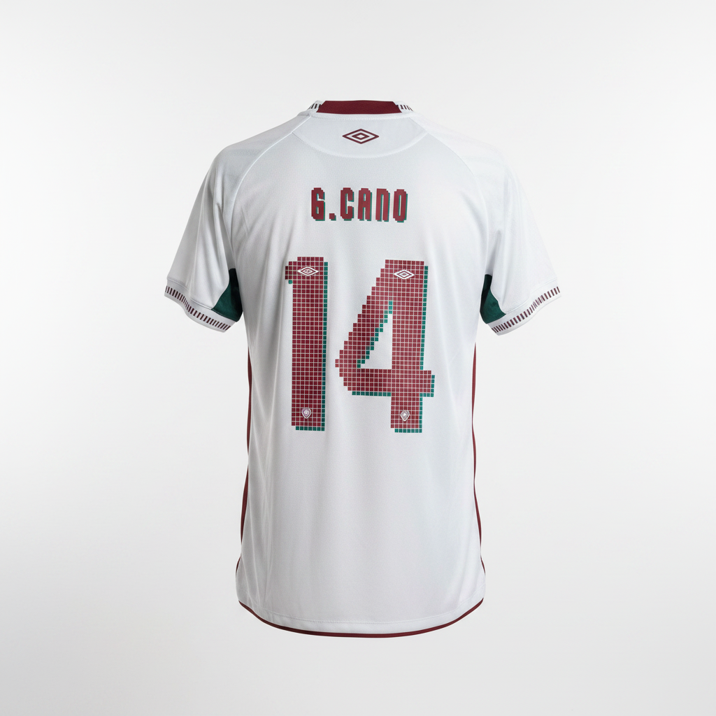 2025-2026 Fluminense G. Cano AWAY Kit Soccer Jersey Football Shirt Umbro Medium Authentic