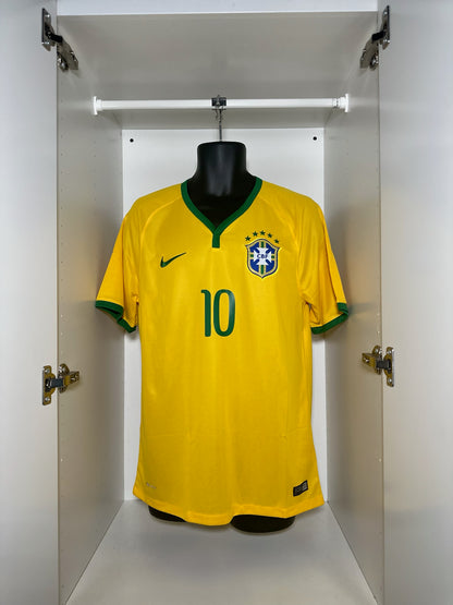Brazil Neymar Jr. #10 - Nike - 2014/2015 - HOME Kit