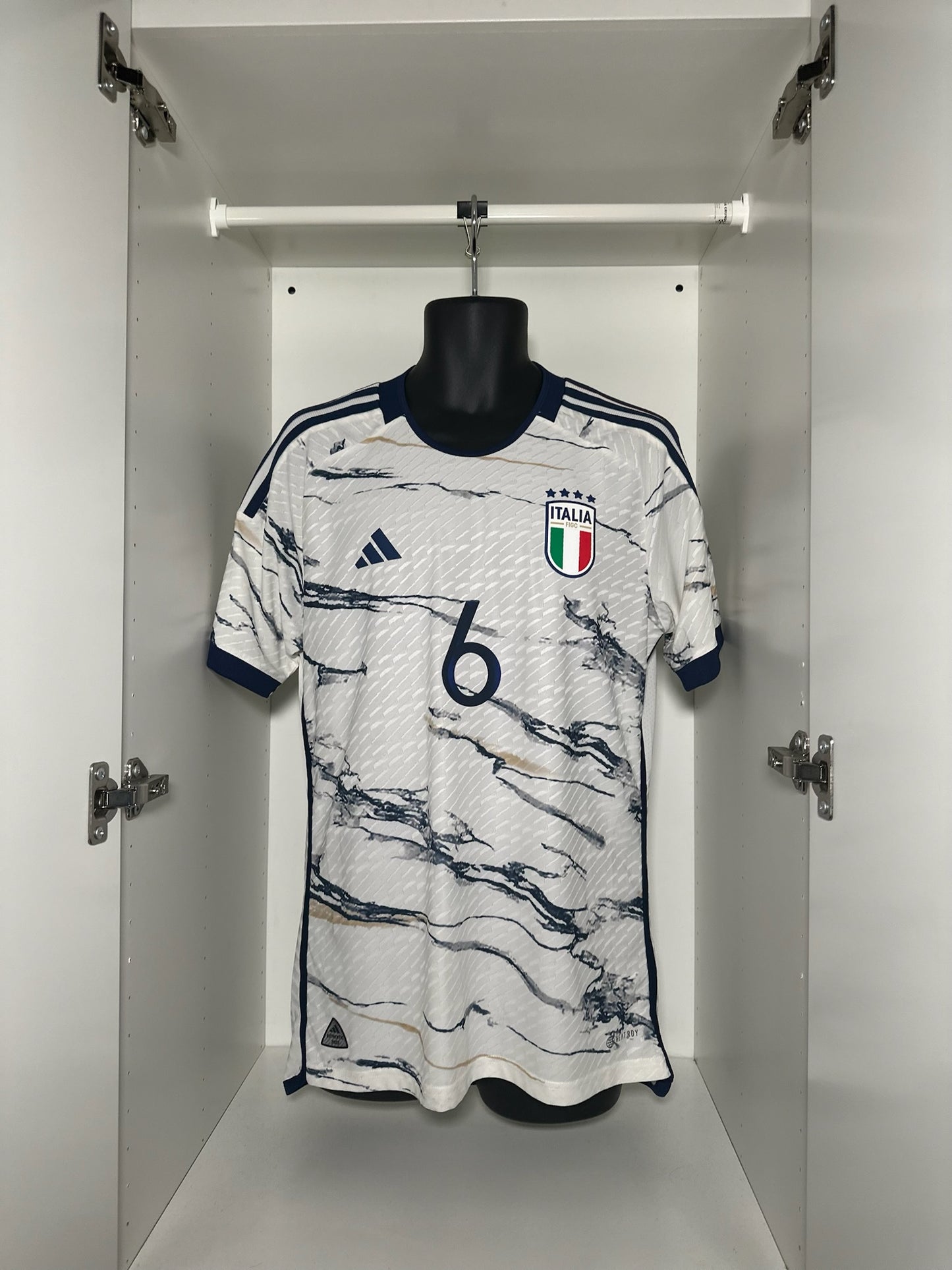 Italy Verratti #6 - adidas - 2023/2024 - AWAY Kit