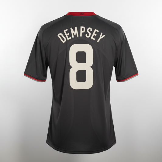 2008-2009 United States (USA) Dempsey AWAY Kit Soccer Jersey Shirt Nike XL Authentic