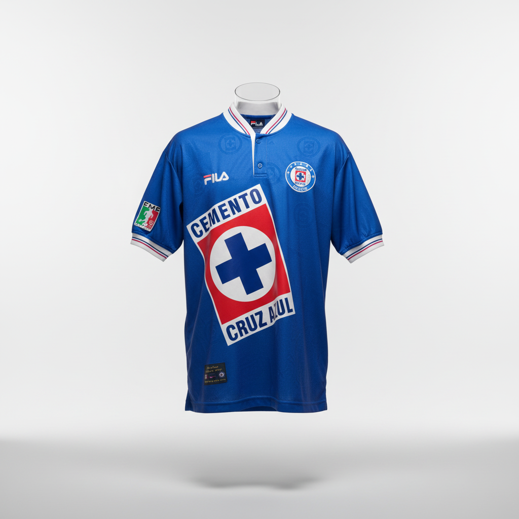 Cruz Azul #9 - Fila - 1999/2000 - HOME Kit