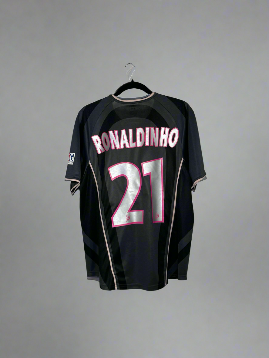Paris (PSG) Ronaldinho #21 - Nike - 2001/2002 - THIRD Kit