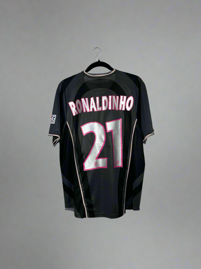 Paris (PSG) Ronaldinho #21 - Nike - 2001/2002 - THIRD Kit