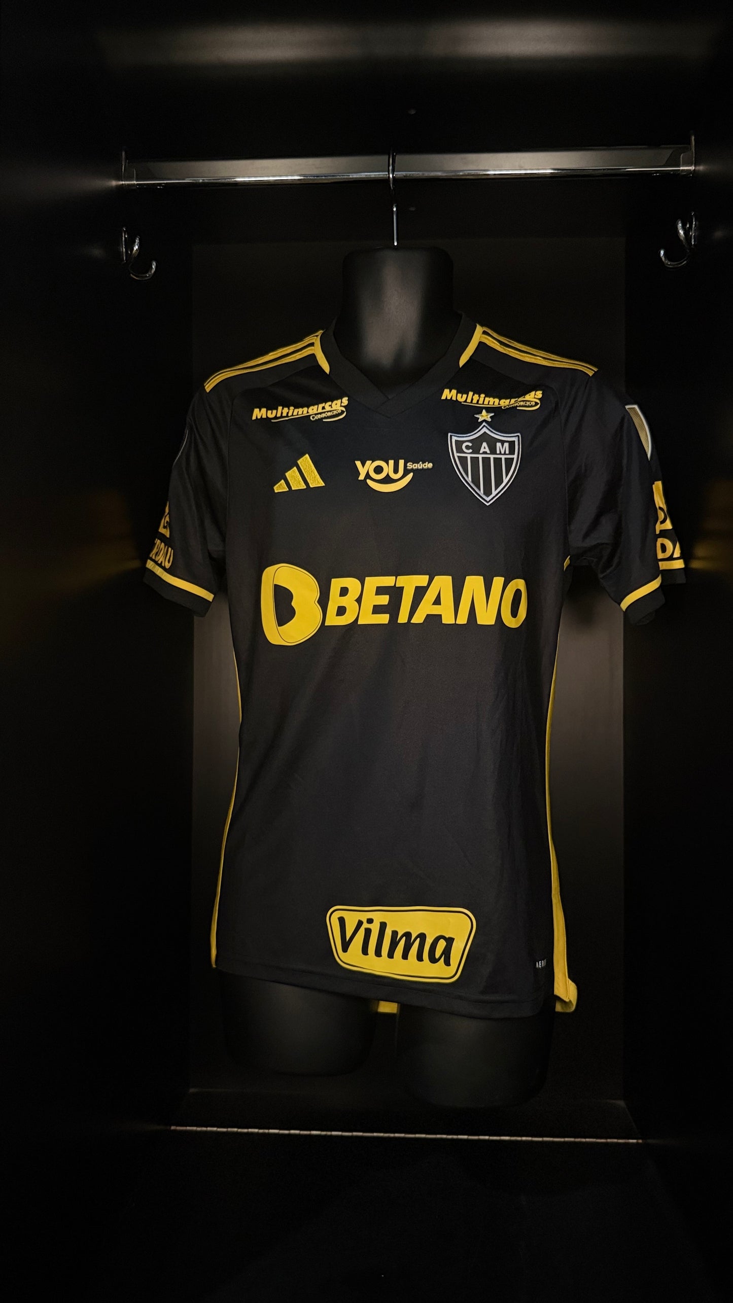 2023-2024 Atletico Mineiro M. Zaracho THIRD Kit Soccer Jersey Football Shirt adidas Small Authentic