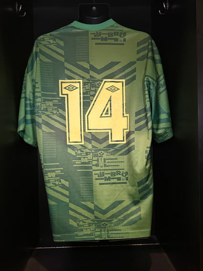 1995-1996 Bolivia TEMPLATE Kit Soccer Jersey Football Shirt Umbro XL Authentic