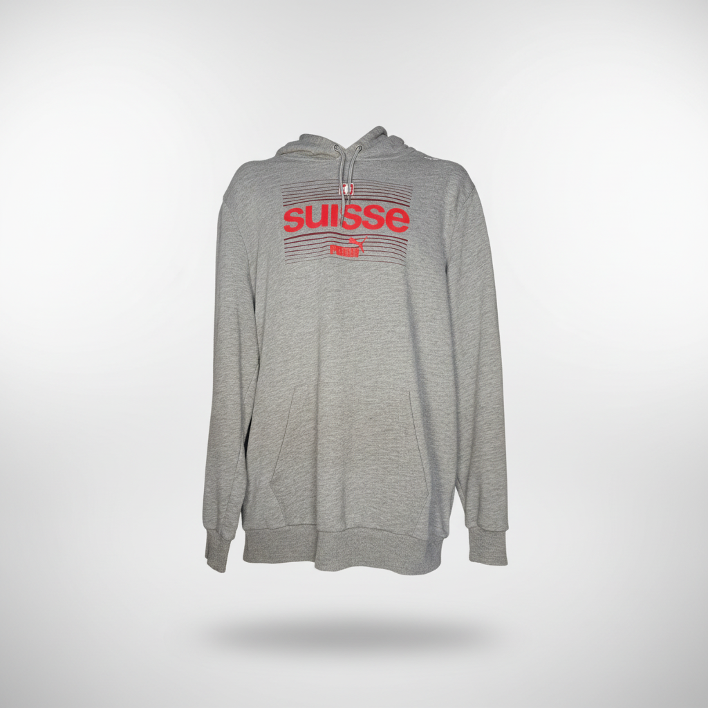 2024-2025 Switzerland HOODIE Jacket Soccer Puma Large Authentic