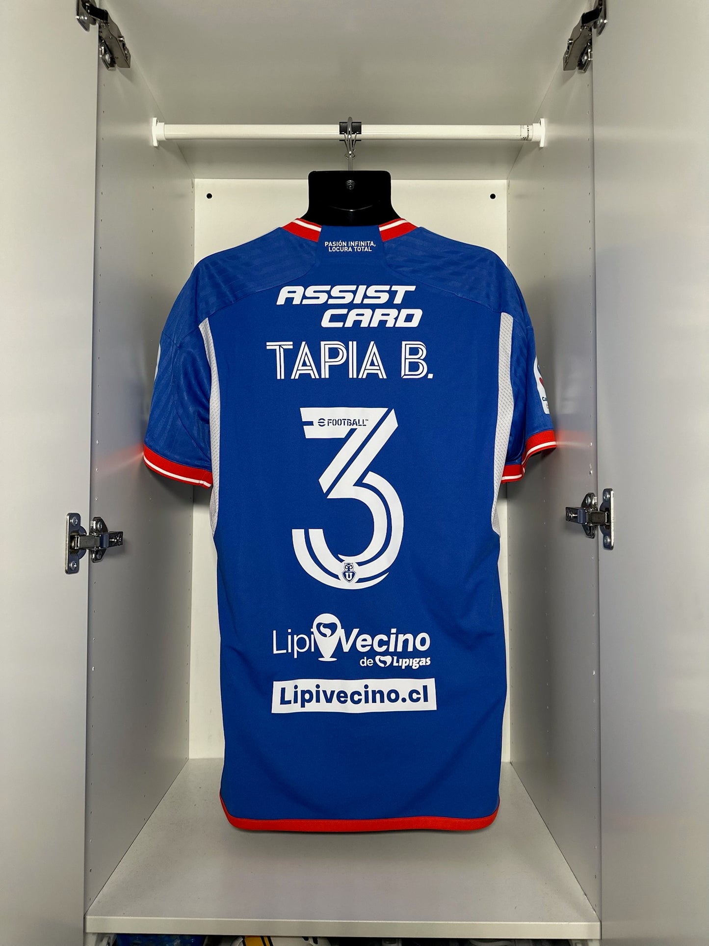 Universidad (U) de Chile Tapia B. #3 - 2023/2024 - HOME "Superclassico 193" Kit
