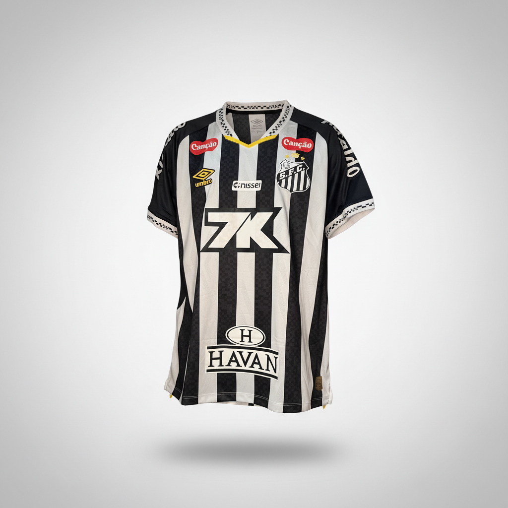 2025-2026 Santos Neymar Jr. AWAY Kit Soccer Jersey Football Shirt Umbro Large Authentic