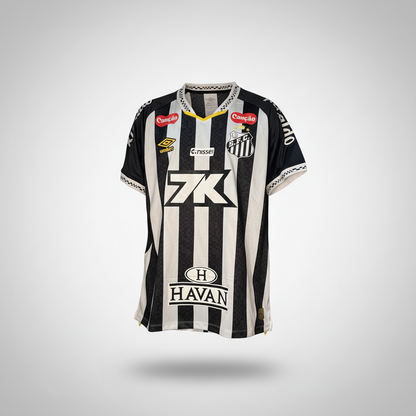2025-2026 Santos Neymar Jr. AWAY Kit Soccer Jersey Football Shirt Umbro Large Authentic