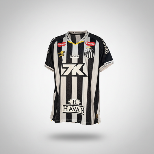 2025-2026 Santos Neymar Jr. AWAY Kit Soccer Jersey Football Shirt Umbro Large Authentic