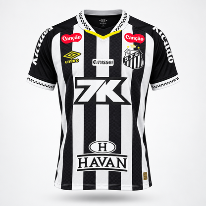 2025-2026 Santos Neymar Jr. AWAY Kit Soccer Jersey Football Shirt Umbro Large Authentic