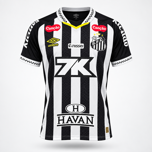 2025-2026 Santos Neymar Jr. AWAY Kit Soccer Jersey Football Shirt Umbro Large Authentic