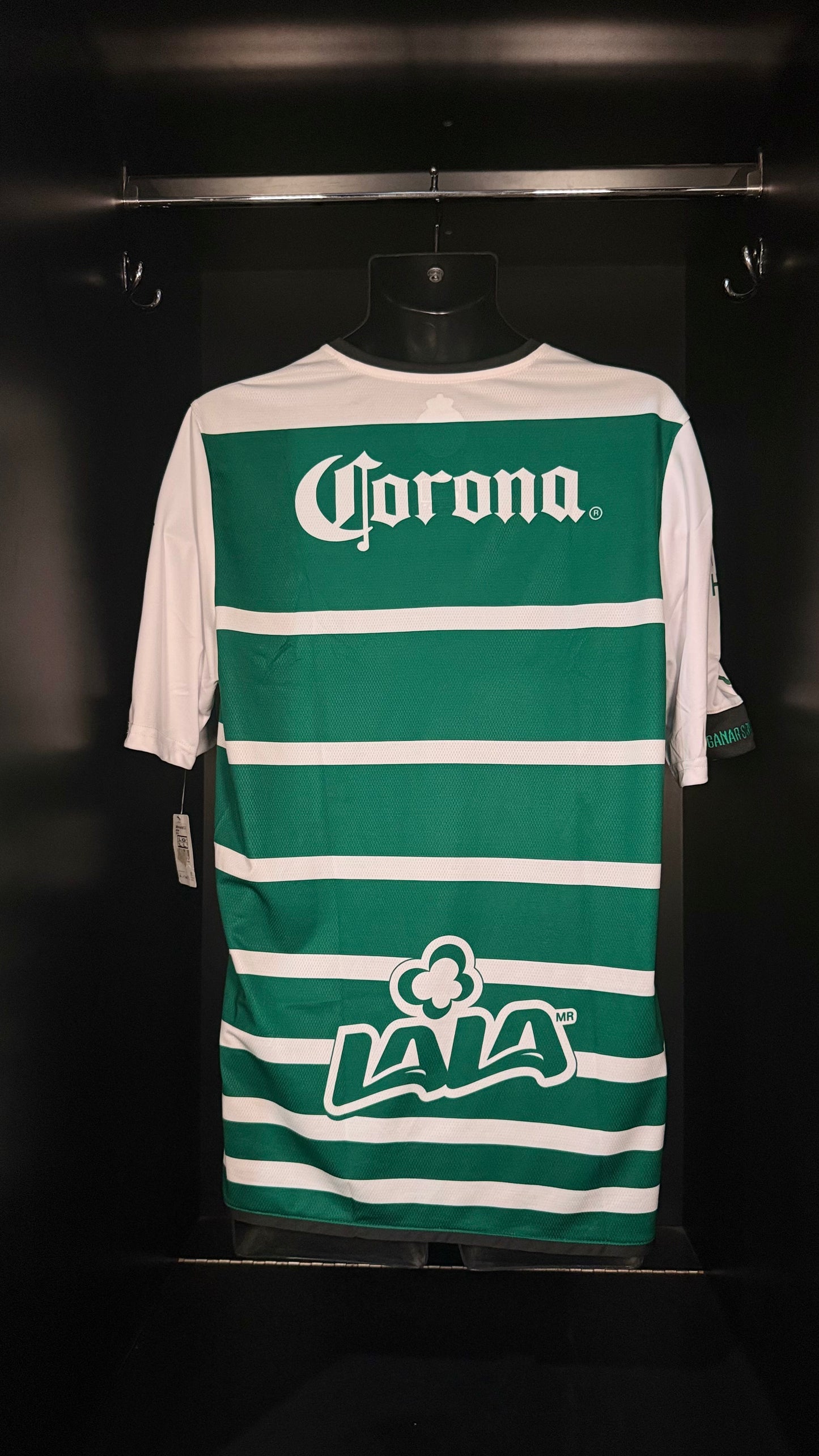 2014-2015 Santos Laguna HOME Kit Soccer Jersey Football Shirt Puma Large Authentic