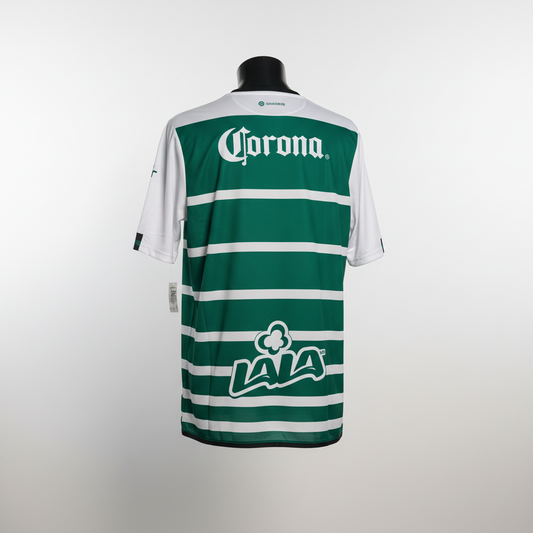 2014-2015 Santos Laguna HOME Kit Soccer Jersey Football Shirt Puma Large Authentic