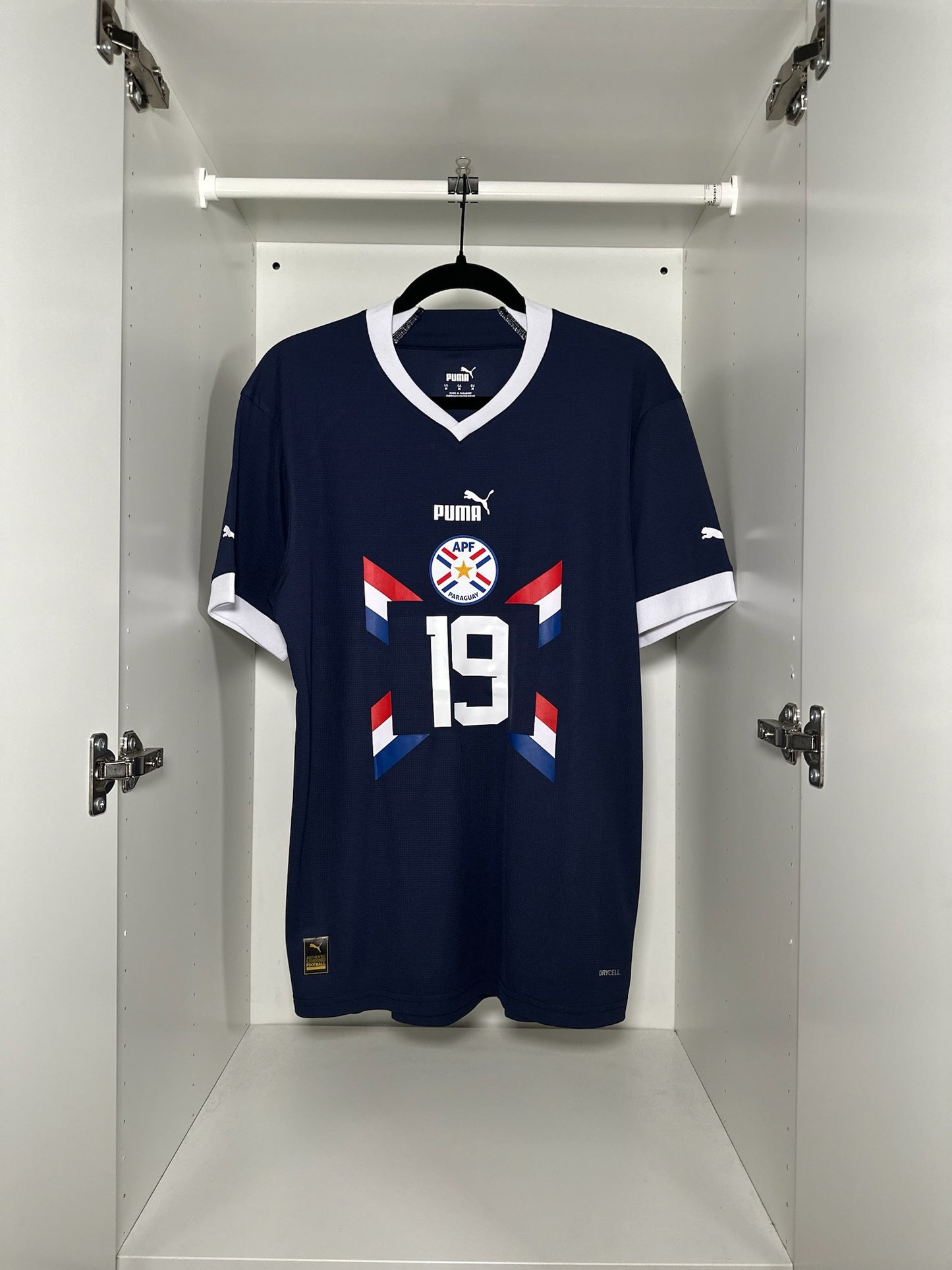 Paraguay WYNT U-16 H. Gonzalez #19 - Puma - 2022/2023 - AWAY Kit
