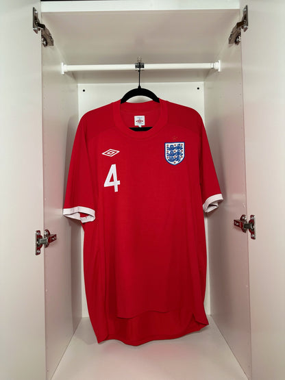 England Gerrard #4 - Umbro - 2009/2010 - AWAY Kit
