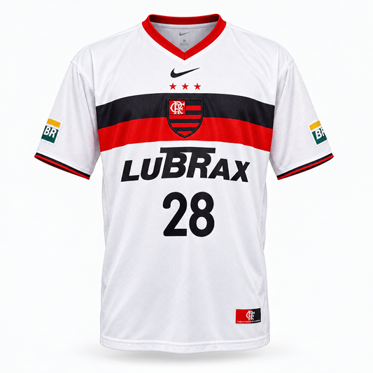 2000-2001 Flamengo AWAY Kit Soccer Jersey Football Shirt Nike Large Authentic
