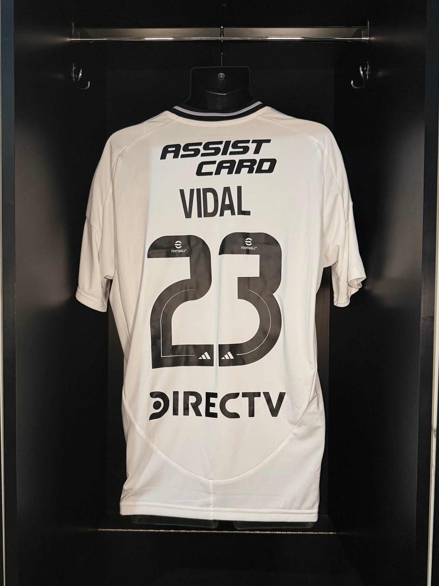 2025-2026 Colo Colo Vidal HOME Kit Soccer Jersey Football Shirt adidas Large Authentic