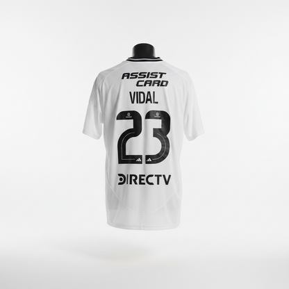 2025-2026 Colo Colo Vidal HOME Kit Soccer Jersey Football Shirt adidas Large Authentic