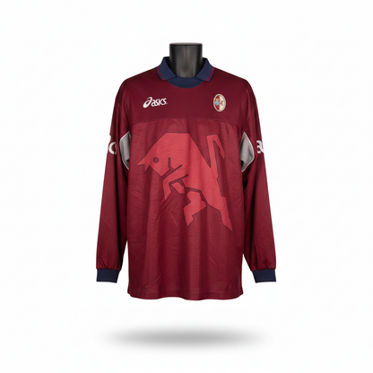 2001-2002 Torino FC TRAINING Kit Soccer Jersey Football Shirt Asics XL Authentic