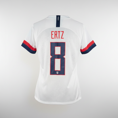2019-2020 United States (USA - USWNT) Ertz #8 HOME Kit Soccer Jersey Shirt Nike Large Authentic