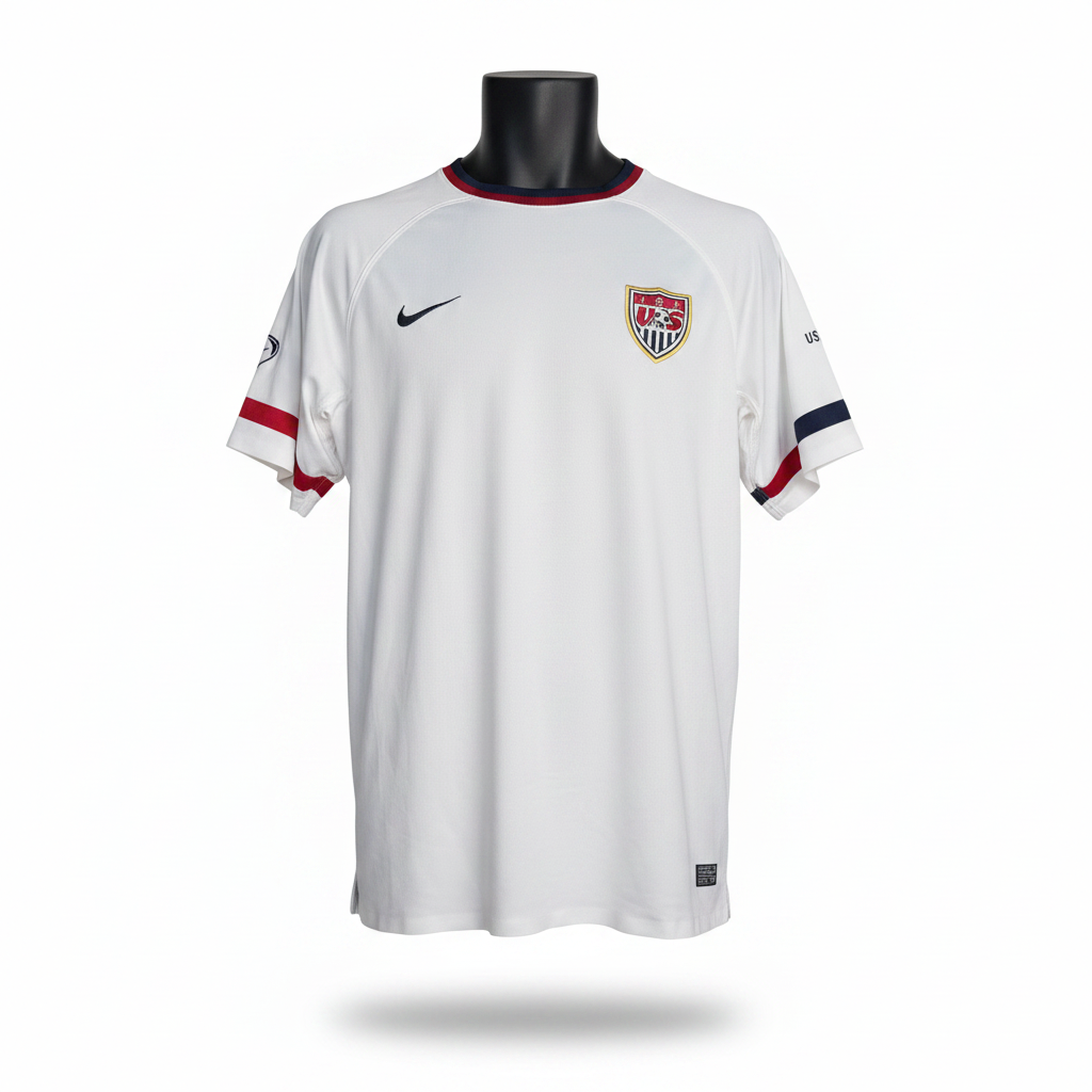 2006-2007 United States (USA) TRAINING Kit Soccer Jersey Shirt Nike Medium Authentic