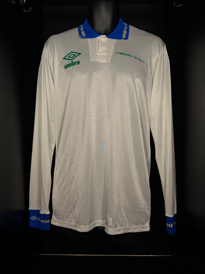 1992-1993 Brazil (CBF) Technical Staff Kit Soccer Jersey Shirt Umbro Large Authentic