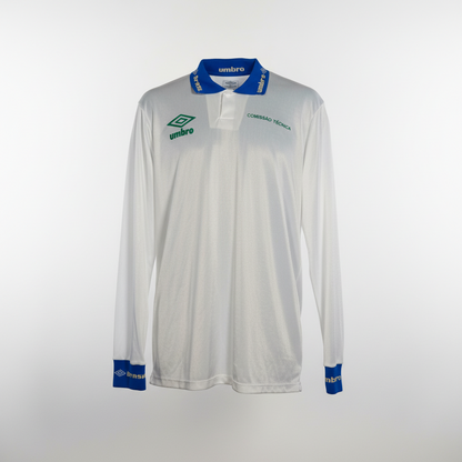 1992-1993 Brazil (CBF) Technical Staff Kit Soccer Jersey Shirt Umbro Large Authentic