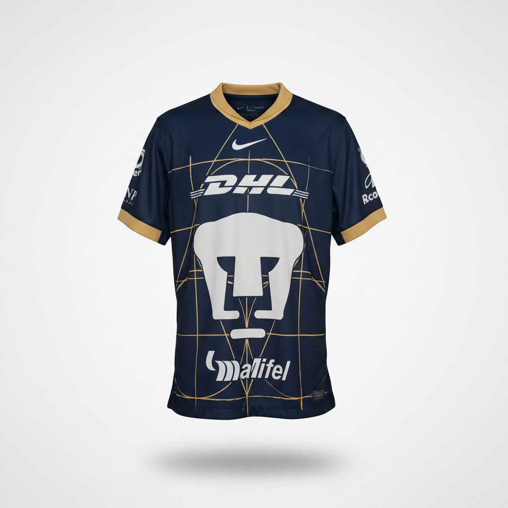 2024-2025 Pumas UNAM AWAY Kit Soccer Jersey Football Shirt Nike Large Authentic