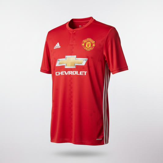 2016-2017 Manchester United Pogba HOME Kit Soccer Jersey Football Shirt adidas Large Authentic