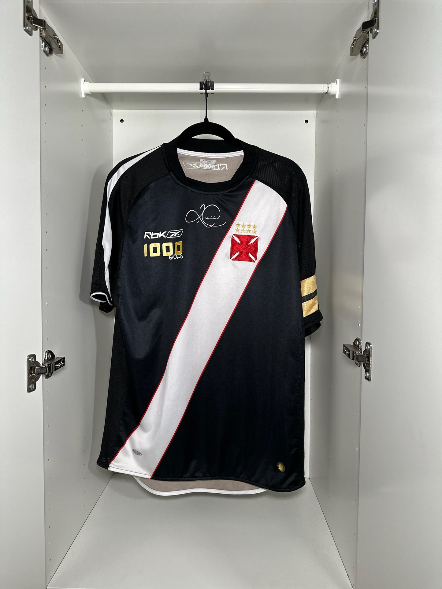 Vasco da Gama Romario #11 - Reebok - 2006/2007 - HOME "1000 Gols" Special Edition Kit