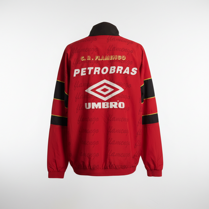 1998-1999 Flamengo JACKET Soccer Jersey Football Shirt Umbro XL Authentic