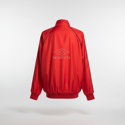 1997-1998 Ajax Rain JACKET Soccer Jersey Football Shirt Umbro Large Authentic