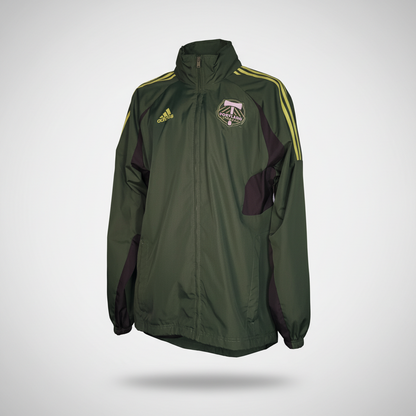 2012-2013 Portland Timbers TRAINING Soccer Jacket adidas Medium Authentic