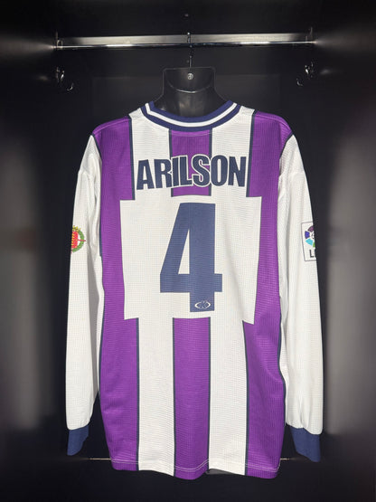 Real Valladolid Arilson #4 - Kelme - 1999/2001 - HOME Kit