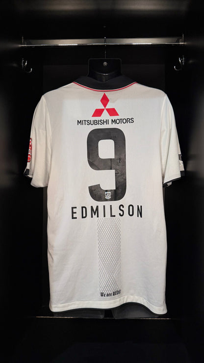 2011-2012 Urawa Red Diamonds Edmilson AWAY Kit Soccer Jersey Football Shirt Nike XXL Authentic