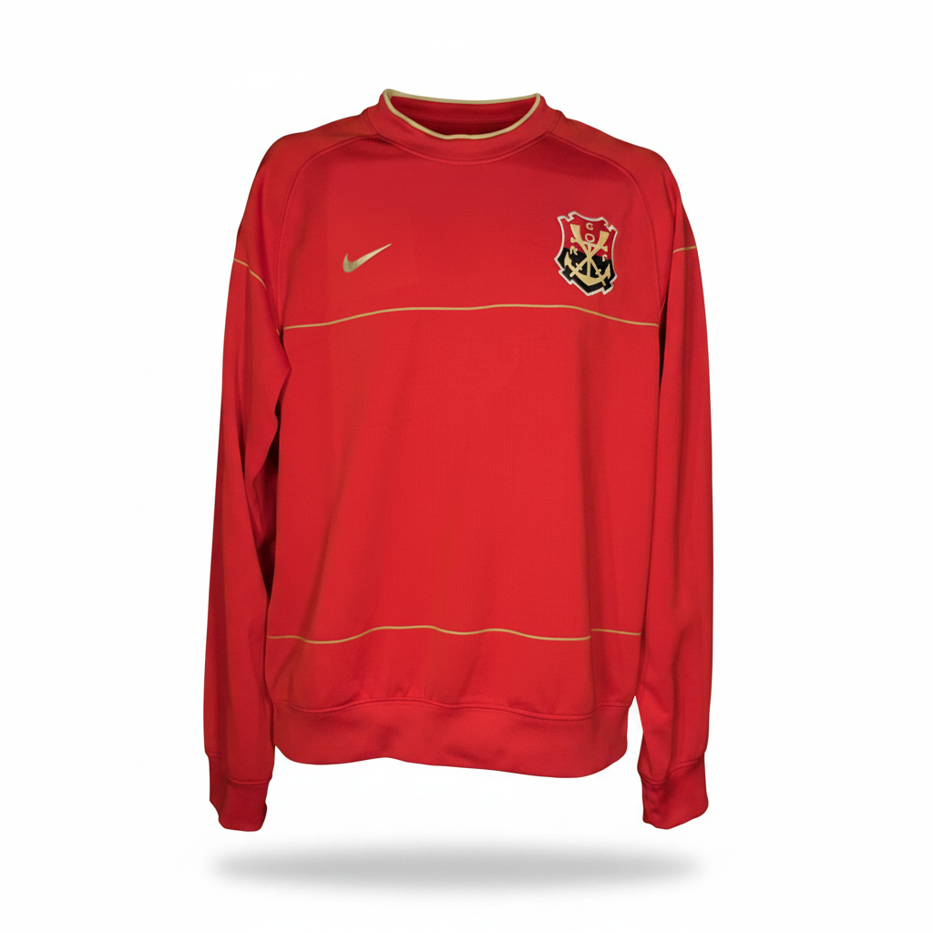 2007-2008 Flamengo STAFF SWEATSHIRT Soccer Jersey Football Shirt Nike Medium Authentic