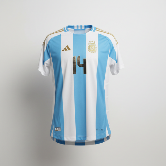 2024-2025 Argentina HOME Kit Soccer Jersey Shirt adidas Medium Authentic