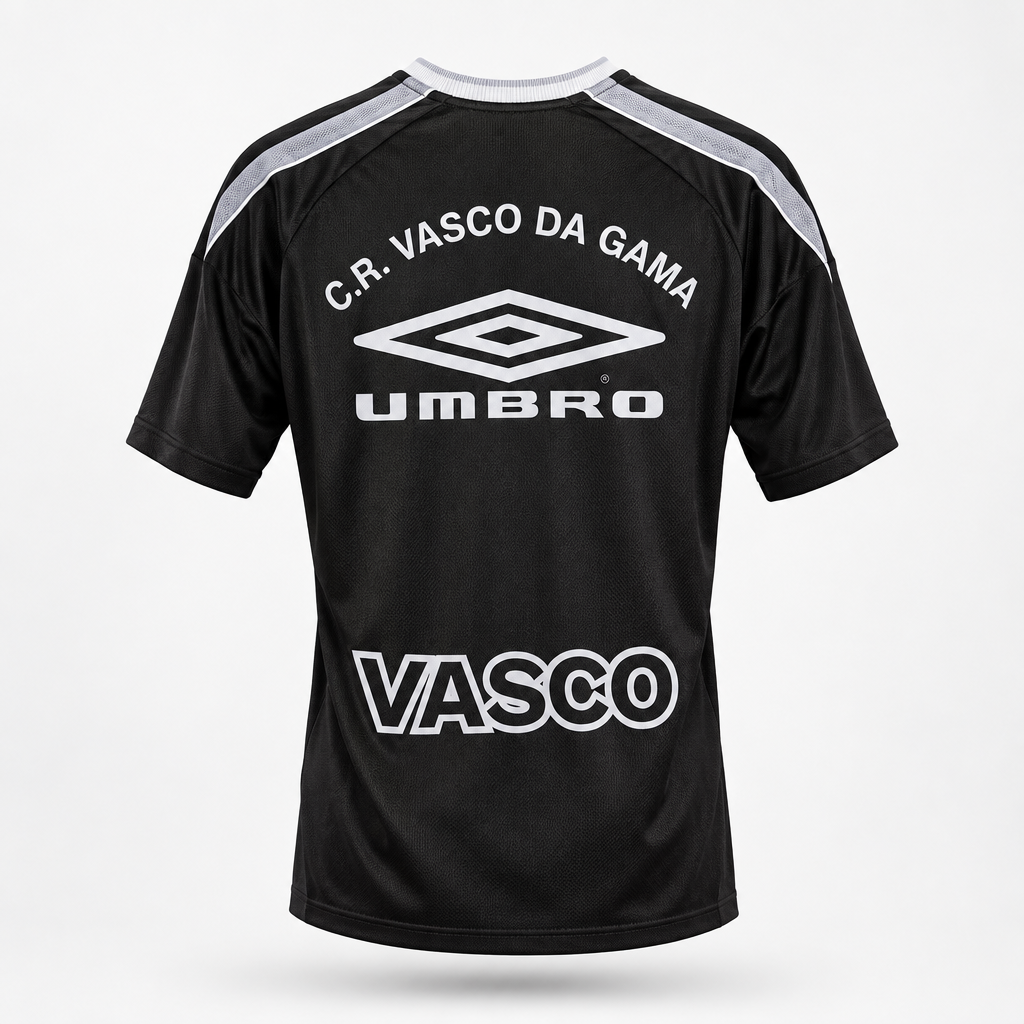 2003-2004 Vasco da Gama TRAINING Kit Soccer Jersey Football Shirt Umbro Large Authentic