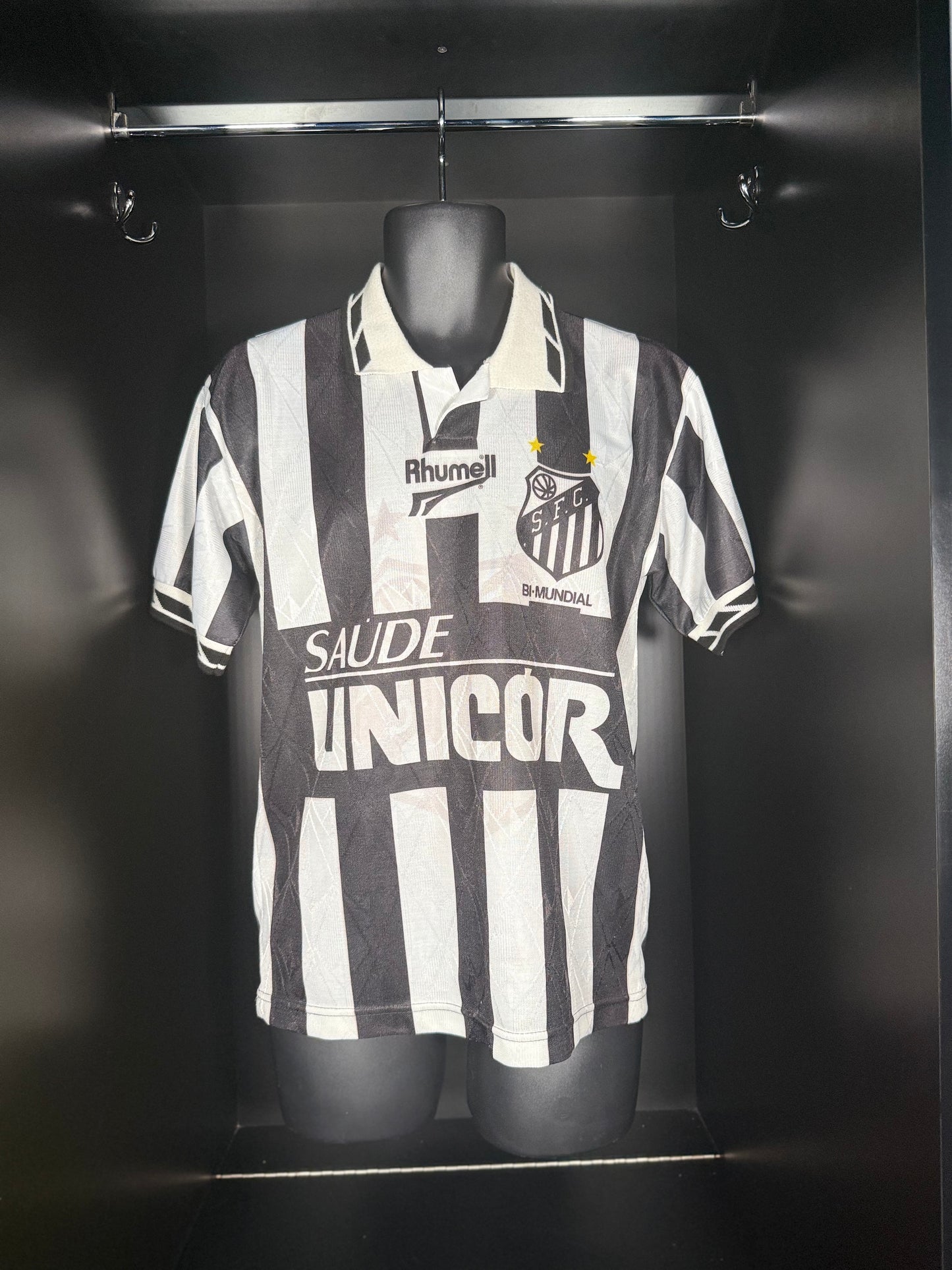 Santos FC #10 - Rhumell - 1996/1997 - AWAY Kit