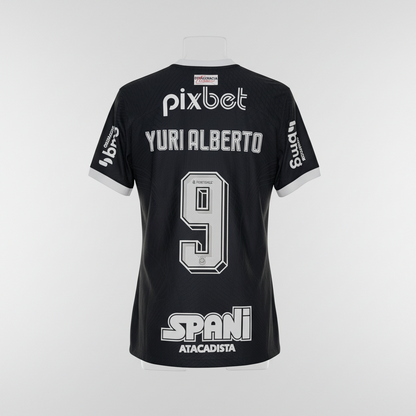 2023-2024 Corinthians Yuri Alberto AWAY Kit Soccer Jersey Football Shirt Nike Medium Authentic